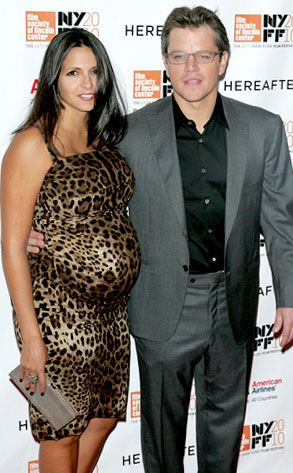 Matt Damon, Luciana Barroso Matt Damon, Luciana Barroso